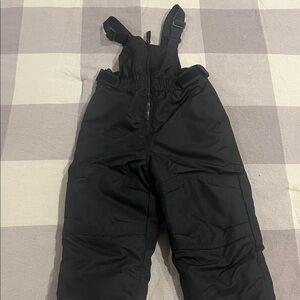 Cat & Jack Black Kids Snow bib